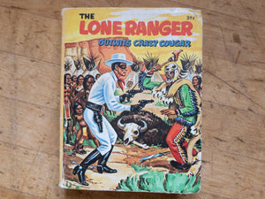 lone ranger child's mini book outwits crazy cougar 
